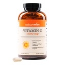NatureWise C-vitamiini 1000 mg kapselit - Extra Strength Vegaani C-vitamiinin päivittäin antioksidantti ja immuuni tuki - ei-GMO, USA valmistettu - 360 kapselia[360-päivä tarjonta]