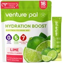 Venture Pal Sugar Free Electrolyte Powder Packets - Liquid Daily IV Hydration Packets 