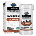 Elämän puutarha Dr. Formuloitu Probiootit Platinum Series Liver Health+ 90 miljardia PMY Taattu, Yksi a Day Probiootti Terve Detoxification & Eliminaatio Support, Vegan, Gluteeniton, 30 kapselia