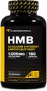 Primaforce HMB (Beta-Hydroksibeeta-metyylibutyraatti) 1000 mg, 180 kapselia (500 mg per kapseli) - Gluteeniton ja ei-GMO- täydennysosa