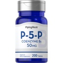 Piping Rock P5P B6-vitamiini 50 mg 200 tablettia 