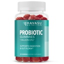 Probiootti Gummies for digestive Support and Gut Health - 1 miljardi PMY Bacillus Coagulans - 60 Count - Säilyvyys vakaa, ei-muuntogeenisiä, gluteeniton, ja kasvissyöjä - 2 kuukauden tarjonta, sekoitettu marja maku