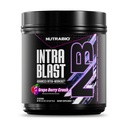 NutraBio Intra Blast Bcaa Powder Aminohappolisä, Elektrolyytti ja nesteytys Blend, Intra, Pre harjoitus ja lihasten Recovery, 20g Eaa Aminohapot jauhe, 5g Glutamiini- Rypälemarjamurska, 30 tarjoilu