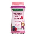 Nature's Bounty Optimal Solutions Naisten Monivitamiini-, Immuuni- ja soluenergiatuki, Luunterveys, Vadelmamamaku, 80 Gummy, 40 Yhteensä