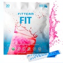 FITTEAM Fit Sticks Organic Energy and Wellness Juomat - Organic Energy Drink Mix - Mental Focus, Energy and Metabolia Boost - Mood Support and Antioxidants - 30 Yksittäin kääritty Stick Packs