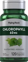 Piping Rock klorofyllikapselit ... 60 mg... 120 pillerit...