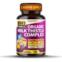 VEGATOT Organic Milk Thistle Complex 9 in 1 Formula - kanssa Milk Thistle Artisoke NAC Sinkki Voikukka Berberine Burdock Black Pepper (150 Count (Pack of 1))