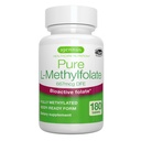 Igennus Pure Methyl Folate 400 mikrog, 180 tablettia, puhdas etiketti, Foolihapon metyylimuoto 5- MTHF (Vitamin B9), vegaaninen, sopiva raskaus, yhden päivän, 6 kuukauden toimitus