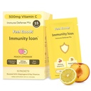 Feel Goods Immuniteetti Icon, Zero Sugar, C-vitamiini, A, B, D, E & Sinkki, Organic Elderberry, Ashwagandha, Drink Mix Powder, Vegan, Non GMO, kofeiini & Gluteenittomat .