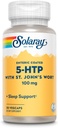 SOLARAY 5- HTP Plus mäkikuisma - 30 enterokapselia - 100 mg - 30 annosta