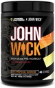 Jacked Factory X John Wick - Wick Mode Pre Treenout Powder - Intense Energy, Battle-Ready Focus, pysäyttämätön sitoutuminen, ja Sheer Will - 40 Palvelimet, Last Tropical Sunrise