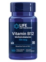 Life Extension B12-vitamiini Methylcobalamiini 500 mcg - B12-vitamiini täydentää yleistä energiaa ja aivojen terveyttä - Sokeriton kasvissyöjä Lozenges liuotetaan suuhun - kerran päivässä - 100