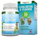 Lung Detox ja Cleanse - Great for Smokers - Extra Strength - 100% kasviperäisten keuhkojen terveys täydentää - liman poisto tuki - edistää hengitysteiden terveyttä - luonnollinen tapa pitää keuhkot selkeä