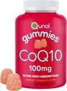 Qunol CoQ10 Gummies by Qunol, 100 mg, herkullinen Gummy täydentää, auttaa tukemaan sydämen terveyttä, 60 t