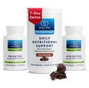 Equilife Dr. Cabral Detox, 7 päivän ohjelma kasviproteiinia, vitamiineja, aminohappoja, & Minerals tukemaan koko kehon tasapaino, aterian korvausjauhe, vegaaninen, gluteeniton, suklaa, 14 tarjoilua