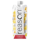 Reason Premium High Calorie Protein Drink - Ei soijaa, gluteenia, GMO:ia, keinotekoisia makuja ja makeuttajia - NSF Certified, Laktoosi-ystävällinen, ja suuri putki-syönti - Mansikka, 11 oz