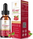 Lukaree-vitamiini B12-sublingual drops Vegaani B12-vitamiinit neste-full Spectrum-Metyylikobalamiini, adenosyyli- ja hydroksi-B12-vitamiini, energia, keskittymiskyky, mieliala- ja immuunituki- 2 kuukauden tarjonta, 2 fl oz