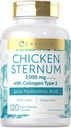 Carlyle Chicken Sternum Cartilage Collagen Capsules 