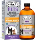 Sovereign Silver Lemmikit Immuunituki - Kolloidinen hopea, Bio-Active Silver Hydrosol, koirille ja kissoille, 10 ppm, Liquid Twist Top, 16 Fl Oz, (473 ml)