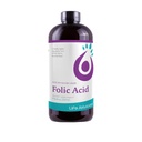 Life Solutions Liquid Folic Acid Supplement . 800 mikrog B9-vitamiinia per tarjoilu.