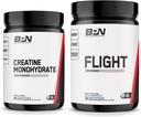 BARE SUORITUSKYKY NUTRITION BPN Creatiini Monohydraatti & lento pre workout (sininen vadelma) Bundle