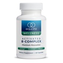 Equilife Aktivoitu B Complex, Super B Complex Dietary Supplement Biotiini, Inositoli, B12 & B6, Koliini & Folate tukemaan energiaa ja hiuksia, ihoa, kynsien terveys, Gluteeniton, Vegan, ei GMO, 60 kapselia