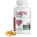 Bronson CoQ10 100 MG Korkeatehoinen solutuotanto, 120 kasvissyöjäkapselia