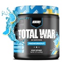 REDCON1 Total War Pre workout - Beta Alanine + Citrullline malate Keto Friendly Preworkout miehille & naisille 320mg kofeiini - nopea näytteleminen - Blue Lemonade (30 tarjoilua)