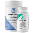 PERFECT PASS Prebiootit ja probiootit digestiivisen terveyden, kapseli ja jauhe täydentää Bundle aikuisille, Natural Bacillus kannat PHG Gut ja ruoansulatuskanavan hyvinvointi
