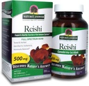 Luonnon vastaus Reishi Mushroom Mycelia Kasvissyöjä kapselit, 90 count ...Immuunituki ... Edistää kardiovaskulaarista terveyttä... Maksan tuki
