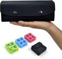 VOFOON Travel pilleri Järjestäjä 4 Kertoja päivässä, Viikoittain pilleri Laatikko 4X a Day Medicine Organizer Pill Case vitamiineja Medicine Fish Oils Lisäravinteet