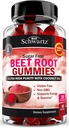 Sokerittomia juuria Gummies - typpioksidia Gummies infusoitu Coconut Oil korkeimman imeytymisen - Tukee energiaa & koko kehon terveyttä - herkullinen mansikka maku - 60 Count (30 päivän tarjonta)