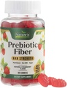 Kuitu Gummies aikuisille, Päivittäinen 4g Gummy Fiber Supplement, Prebiootti Gummy Digestive Health Support - Kasvi perustuu liukoinen kuitu Chews, Prebiootit Tukee Säännöllisyys ja digestiota ei-GMO - 60 Gummies