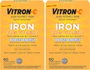 Vitron- c High Potency Iron Supplement Tabletit 60 Ct (pakkaus 2)