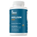 Tobias Psyllium Daily, tukee tervettä Bowel Movement, Psyllium Husk Kapselit Bentonite Clay, Pellavansiemen & luonnon ainesosat, Päivittäinen kuitu täydentää tukea Colon Health, 180 kapselia