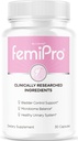 LIVORKA FemiPro Rakko Control Pillerit - Original FemiPro Kapselit, Femi Pro Rakko Control Support Supplement, Probitic FemiPro pillereitä yleistä terveyttä ja hyvinvointia arvioita, 30 kapselia 1 kuukausi