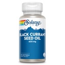 SOLARAY Mustaherukkasiemenöljy 600 mg - Toimittavat antioksidantit, Gamma Linoleenihappo (GLA), Alpha Linoleenihappo (ALA) ja Linolihappo (LA) - ihon terveyden tuki - 60 päivän takuu, 90 Serv, 90 Softgels
