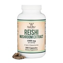 Reishi Sieni Kapselit (4:1 Ganoderma Extract, 1000 mg Red Reishi Powder Servings) 300 Count, 5 kuukauden tarjonta, Potent Sieni täydentää immuunijärjestelmän tukea ja puolustusta Double Wood