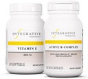 Integratiiviset terapiat B-komplex, 60 kapselia & E-vitamiini, 60 softgelia - aktiivinen B-komplex energianvaihdunnan tueksi* - E-vitamiini sydämen terveyden ja antioksidanttien toiminnan tukemiseksi
