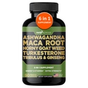 Gade Nutrition Ashwagandha Maca Root, Horny Goat Weed, Turkesterone Supplement, Tribulus Terrestris, Panax Ginseng . 90 Kasvikapselit energia, kestävyys, suorituskyky.