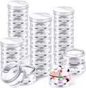 Sieral 4 pakkaus 7 päivän pinottavat pillerit Organizer tapauksessa pinottavat viikon lisäravinteet Vitamiinit Yksittäisiä säilytyslaatikoita Laatikot haltija Dispenser kanssa Lids for Travel Medicine, selkeä
