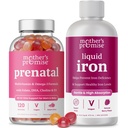 Äidin lupaus ennen syntymää Gummies & Liquid Iron Bundle