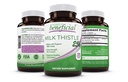 PUHEENVUOROINEN ORGAANINEN MILK Thistle-kapseli, 50:1 Maito Thistle-uute, maksan puhdistus- ja hapettumisenestoaineen tuki, 120 kasviskapselia, vegaaninen ja muu kuin GMO