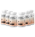 Pure Hyaluronic Acid Supplement 250 mg kanssa C-vitamiini 50 mg, 120 Vegaanikapselit - ihon nesteytys luonnon hehku, hiukset, kynnet, luun & yhteinen terveys Formula