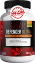 Sugar Defender Ultra - Advanced Formula Vitamiinit, Minerals, Banaba Leaf, ja enemmän - 60 kapselia, Vegan, ei-GMO, Gluteenittomat (1)