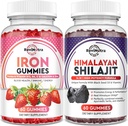 Iron Gummies täydentää aikuisille ja lapsille Shilajit Himalayan Gummies 