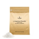PURE ALKUPERÄISET AINEET L-arginiinijauhe (1 lb) Aminohappo, ei täyteaineita, ravintolisä