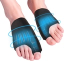 Foot Ice Packs kääre Big Toe varten Bunion Relief Kihti Kipu Relief, Uudelleen käytettävä kylmä ja lämpö terapia Gel Foot Ice Pack Compress varten niveljalkainen varpaat, turvotus, fasciitis, urheilu loukkaantumiset, post-kirurgia toipuminen