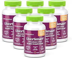 LiverSmart - Liver Cleanse & Repair Formula European Milk Thistle, Silymarin, Artisokka, Voikukka, Keltainen Dock juuri, Beet Root - täydentää tukea, uudistaa ja tukea maksan terveys (6)