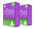 Azendus Mood 400 mg 2-Boxes of S-Adendosylmetioniini Butanedisulfonate (SAM-e) 120 Enteric päällystetty tabletti - Vegaani, gluteeniton, soijaton